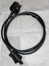 Load image into Gallery viewer, Pure solid core Silver figure 8 power mains cable 2M

